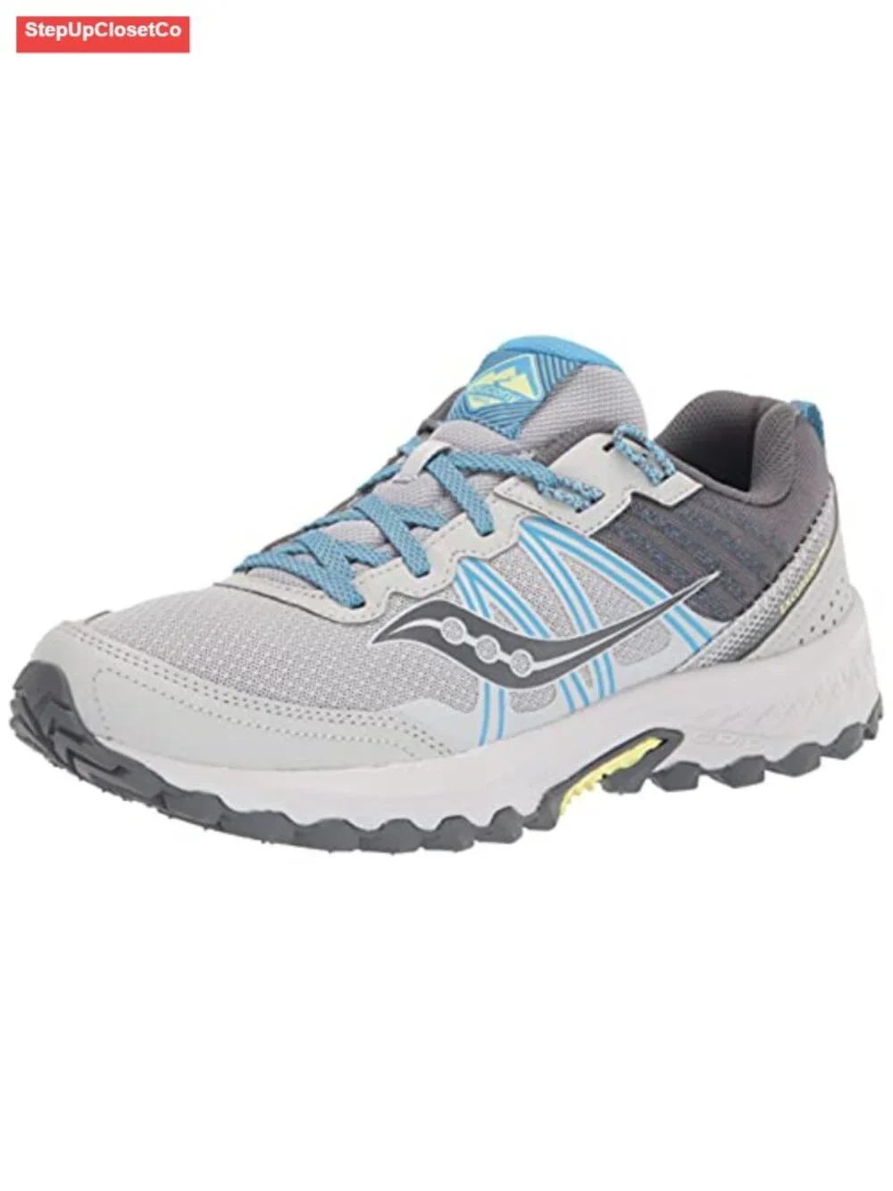 Trail Running Shoes with Cushioned Lace-Up Athletic Sneakers